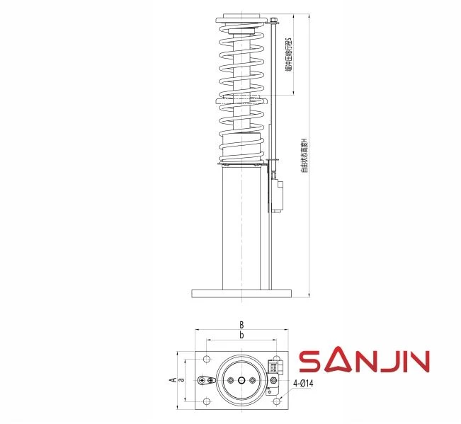 Elevator Oil Buffer OH-80H Elevator Oil Buffer OH-80H