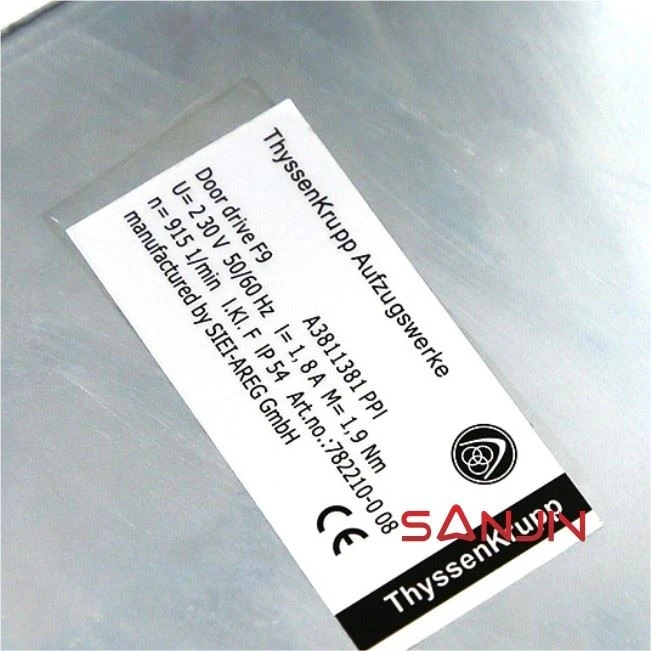 ThyssenKrupp elevator door drive F9