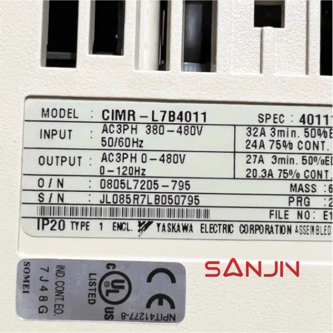 Yaskawa L7 elevator Inverter CIMR-L7B4011